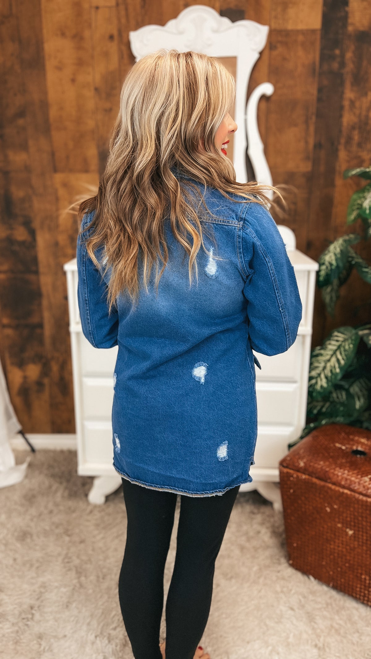 Tammy Denim Jacket | Medium Blue