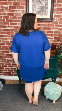 Skylar Short Set: Blue