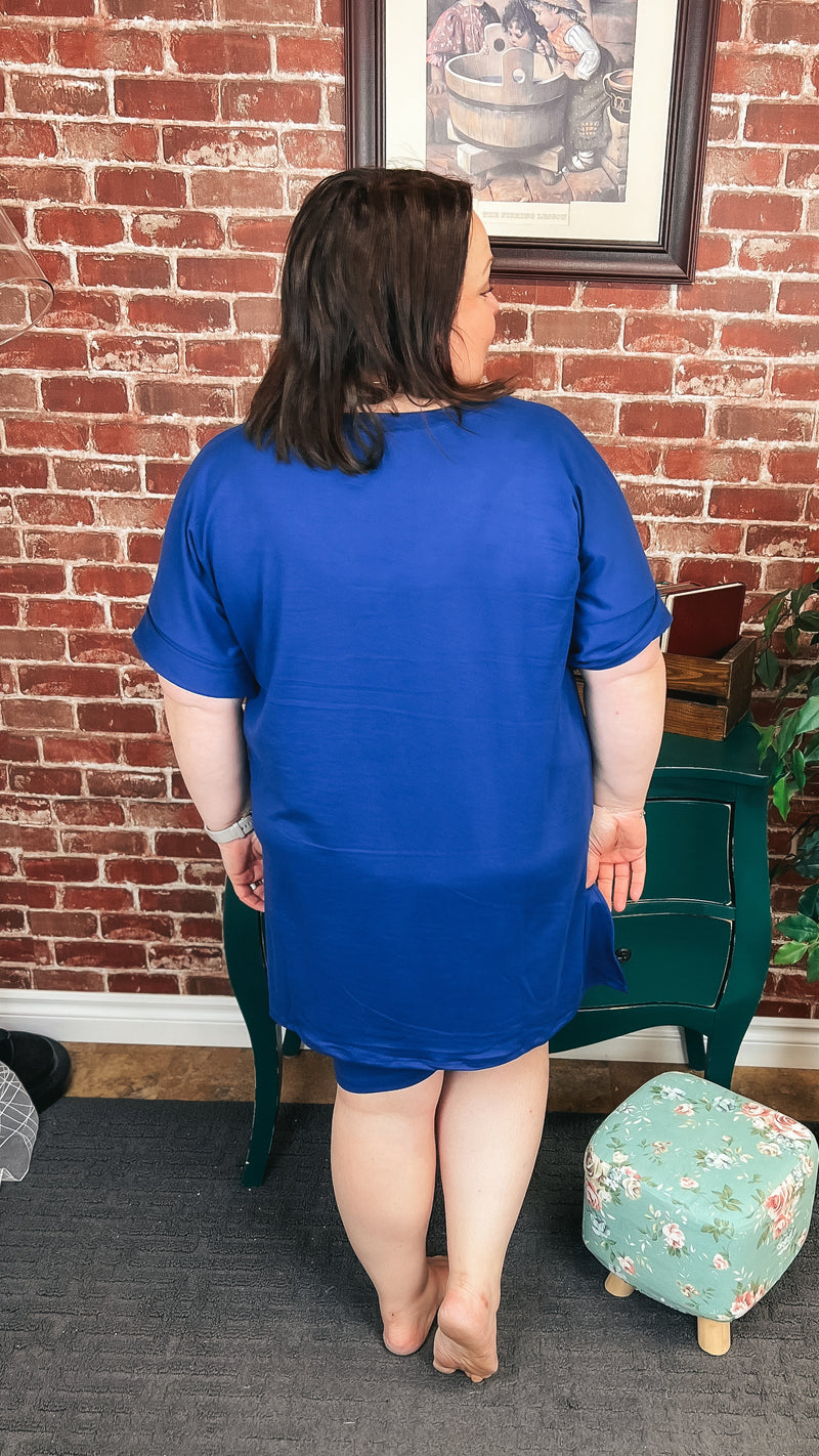 Skylar Short Set: Blue