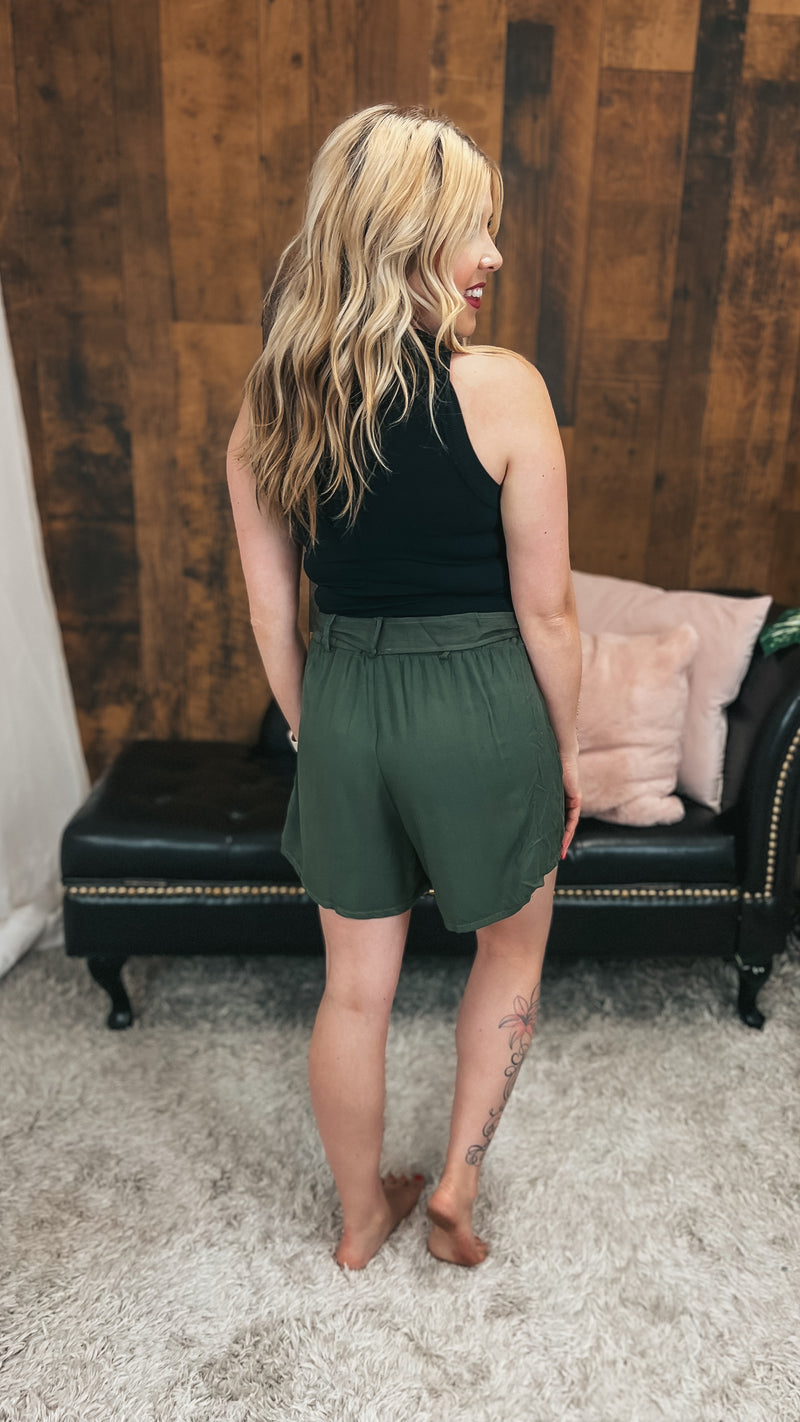 Karlee Shorts | Olive