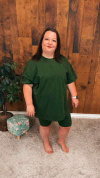 Nic Short Set: Army Green