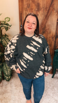 Shelley Bleached Sweatshirt