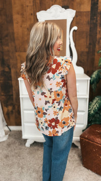 Eileen Floral Blouse | Blush