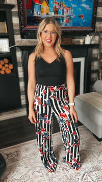 Shelly Wide Leg Floral Pants