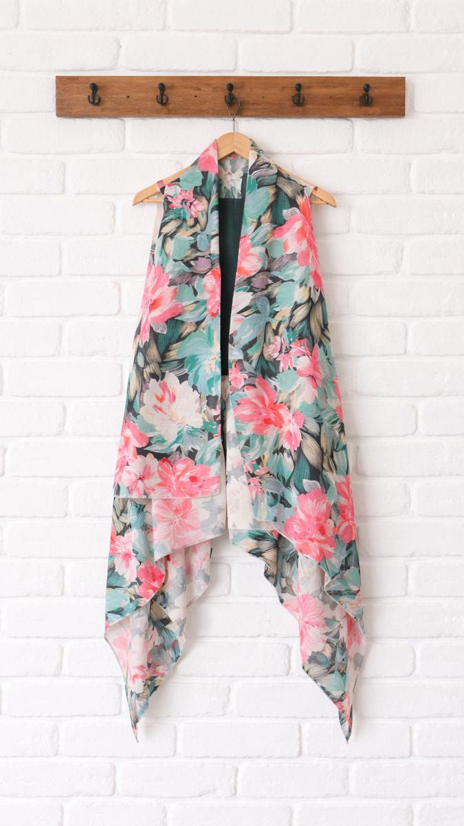 Sarah Floral Kimono O/S