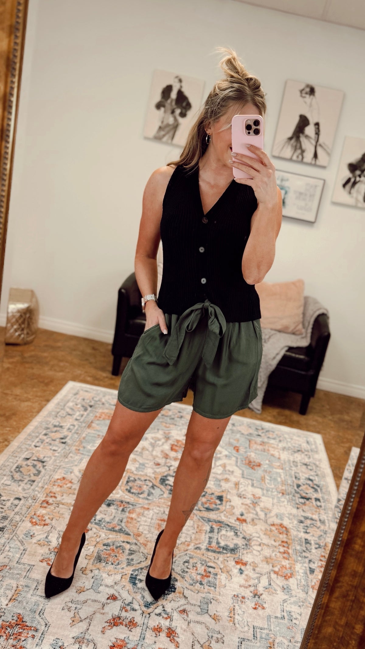 Karlee Shorts | Olive *SALE*
