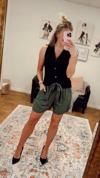 Karlee Shorts | Olive *SALE*