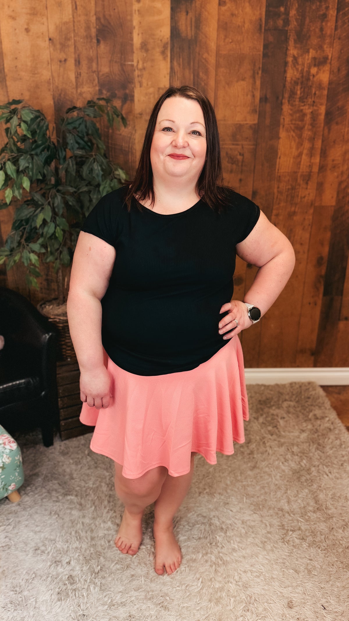 Cassandra Skort | Baby Pink