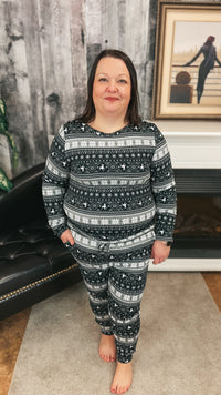 Christmas Pajamas | Charcoal