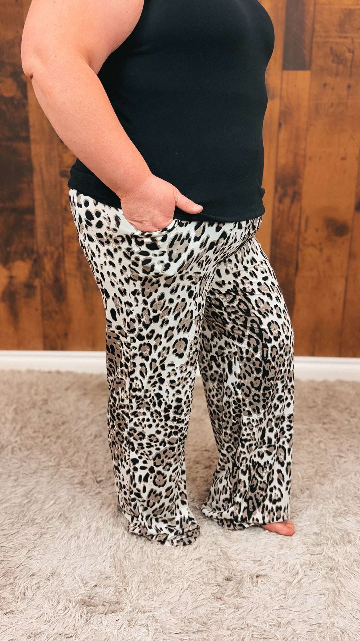 Monica Leopard Pants