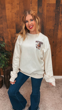 Coffee Break Crewneck | Cream