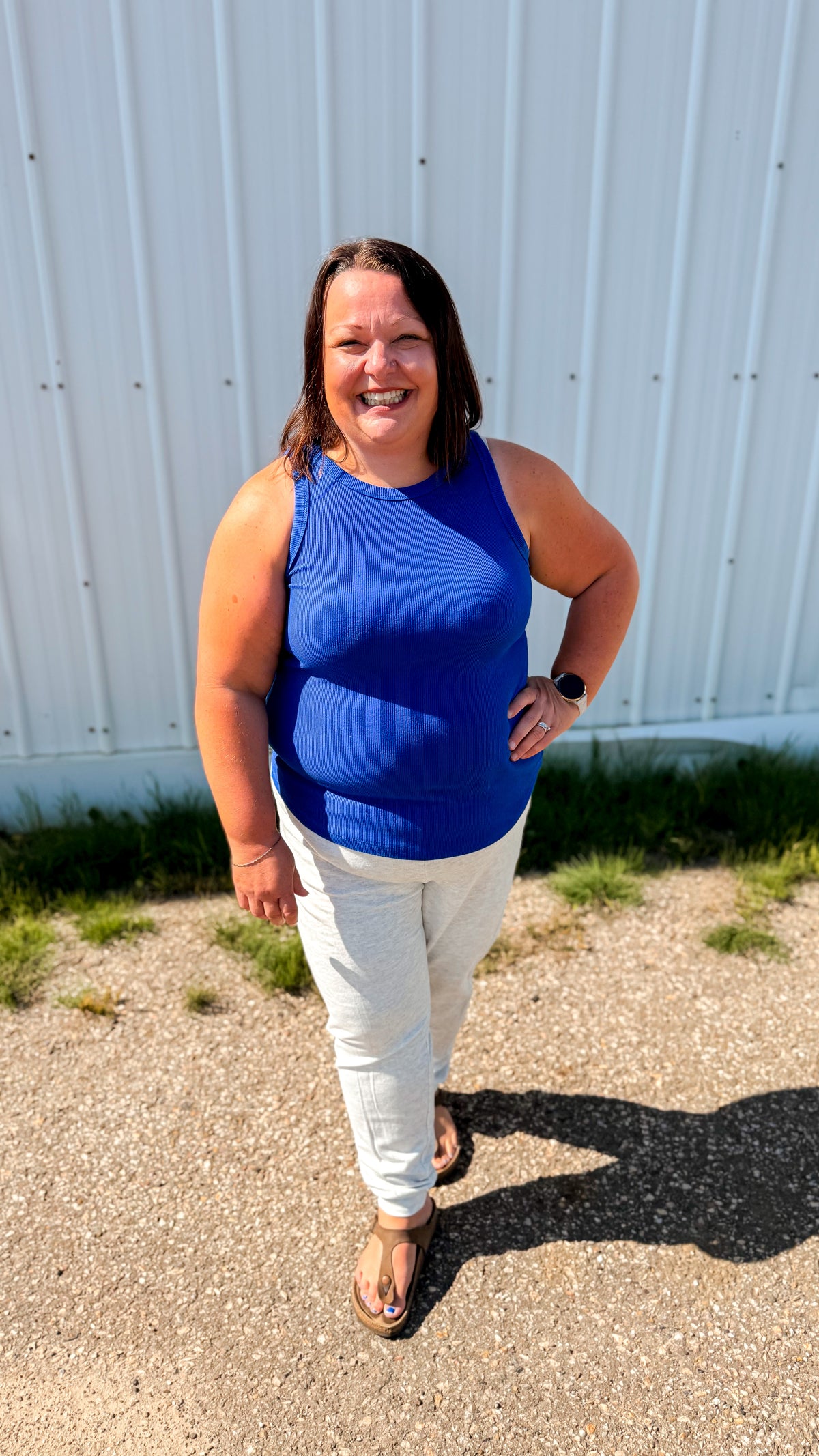 Kyrah Jogging Pants | Heather Grey