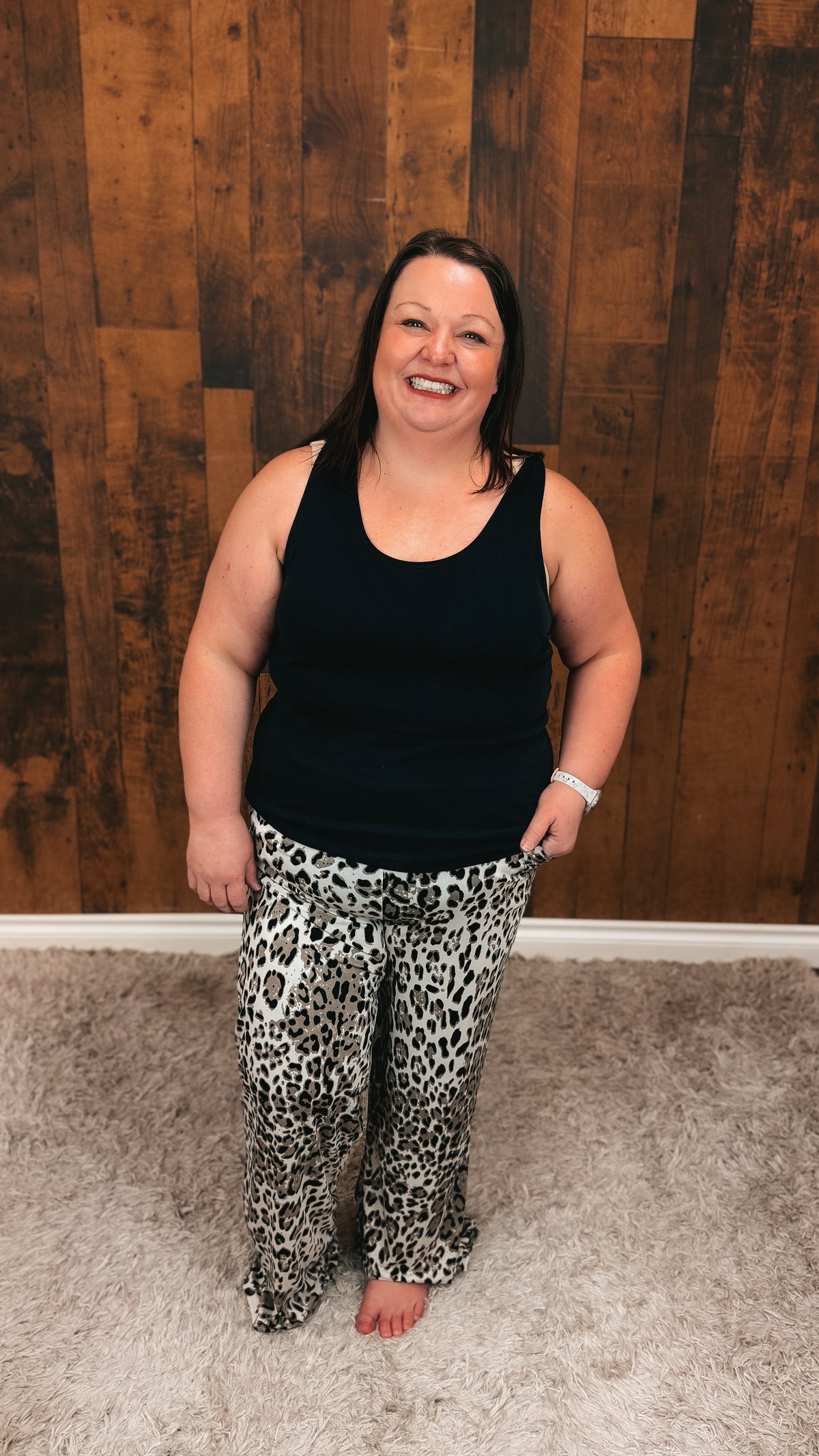 Monica Leopard Pants