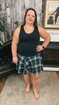 Cassandra Skort | Plaid