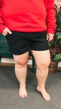 Arlena Jogging Shorts | Black