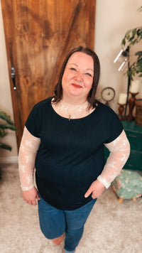 Rosalind Lace Top | Cream