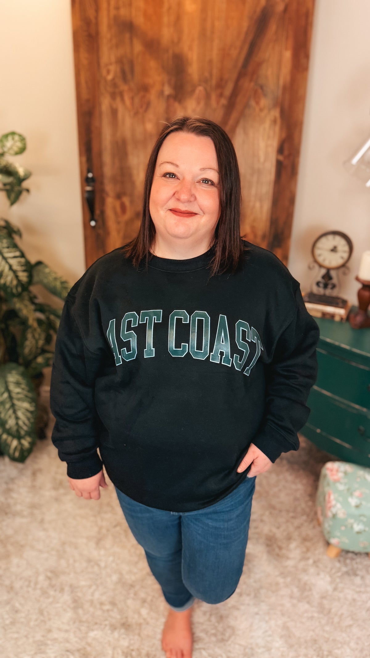 East Coast Crewneck | Black