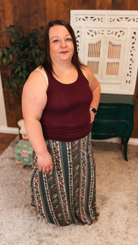 Paisley Maxi Skirt