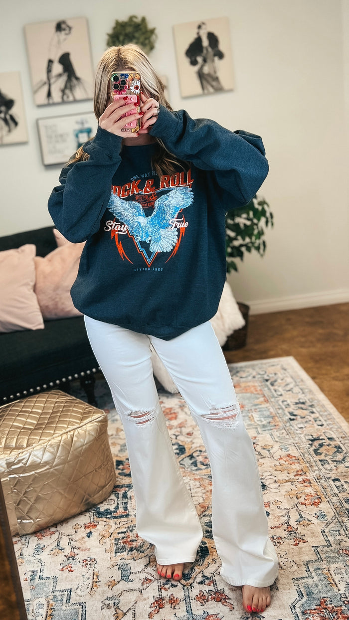 Rock & Roll | Graphic Sweatshirt