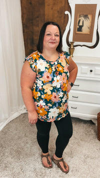 Eileen Floral Blouse | Green