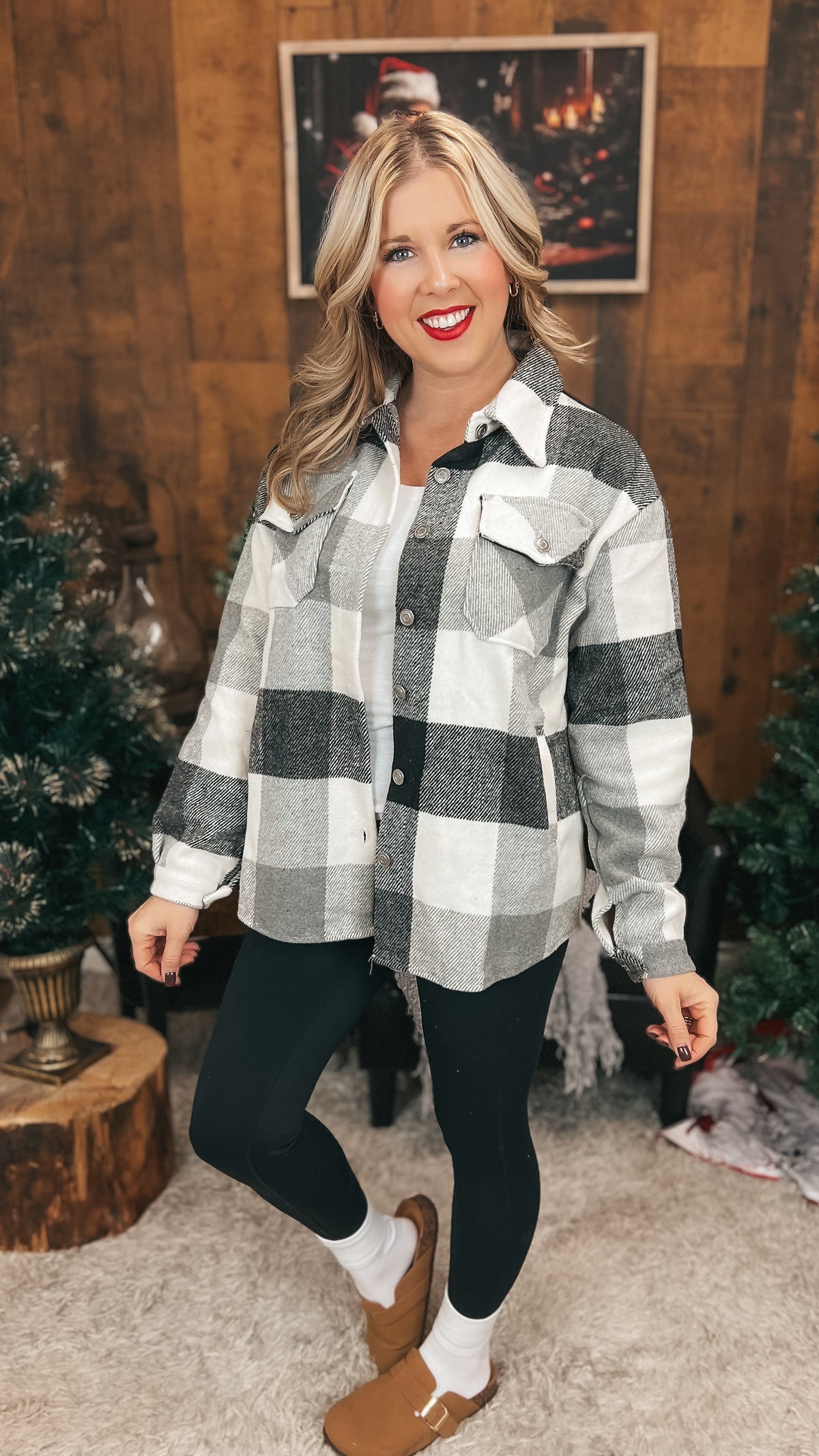 Charlotte Shacket| Black & Cream