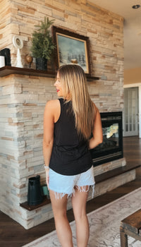 Morgan 2.0 Basic Tank Top | Black