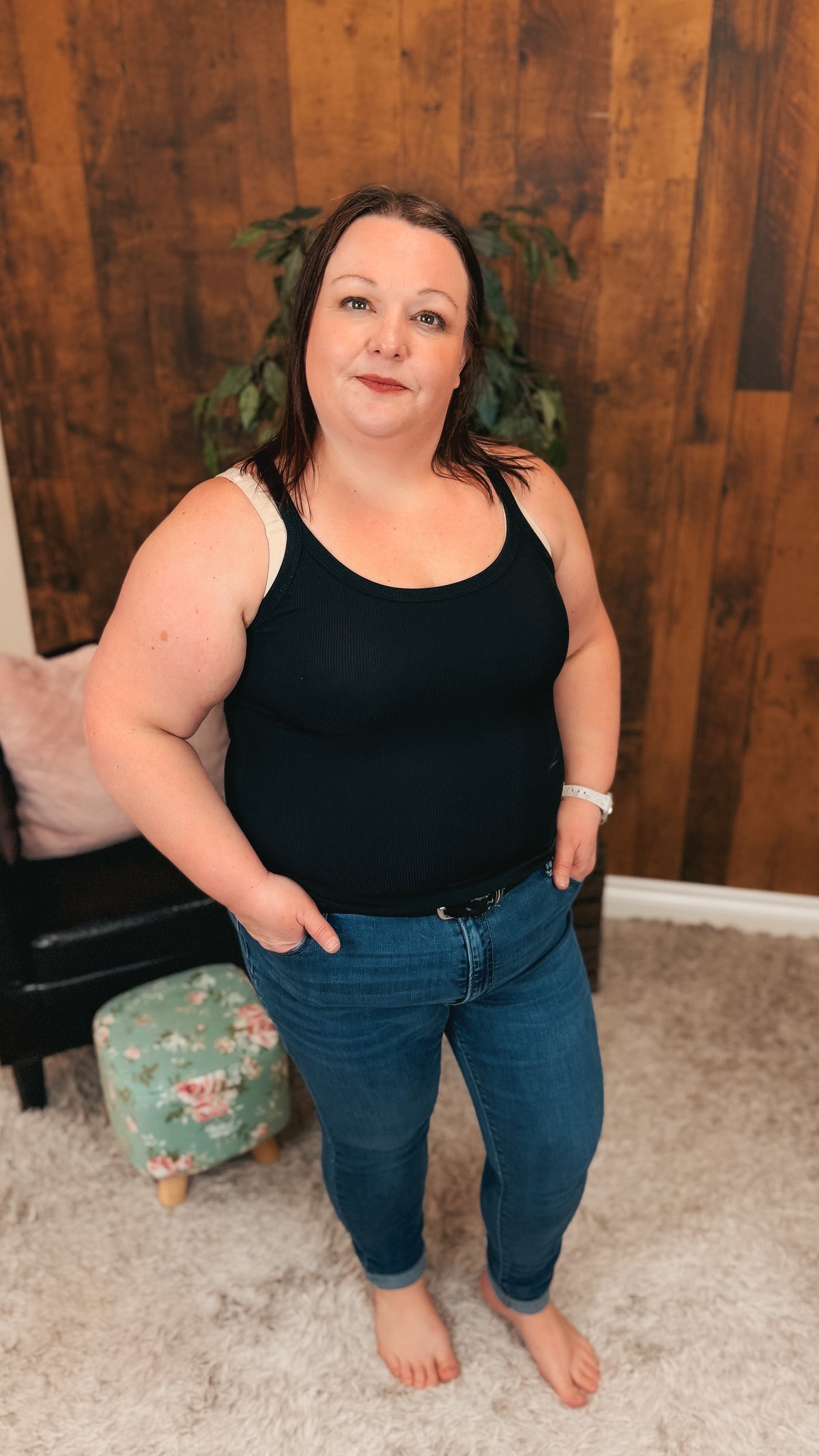 Sabrina Tank Top | Black