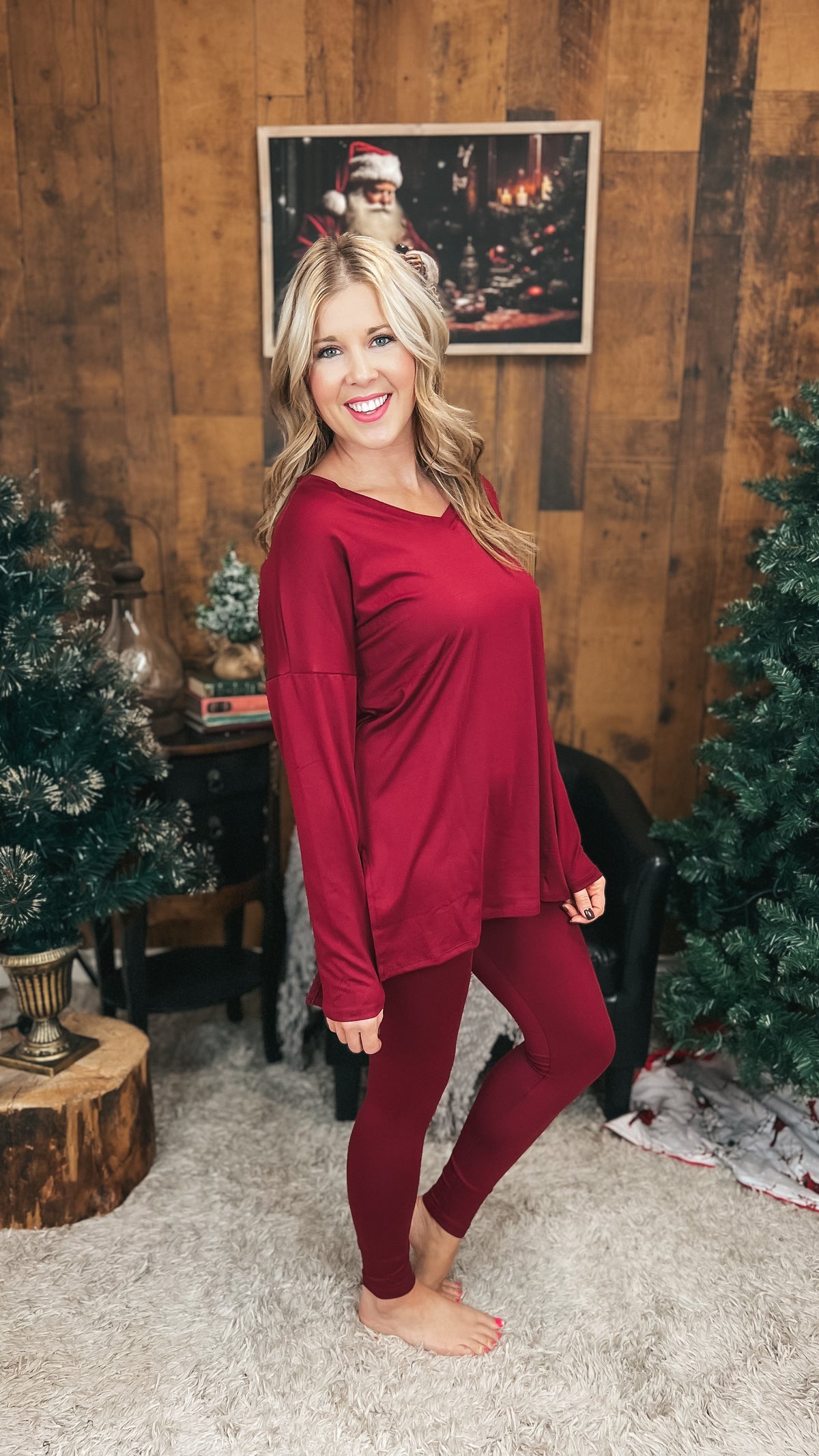 Skylar Lounge Set 3.0 | Cabernet