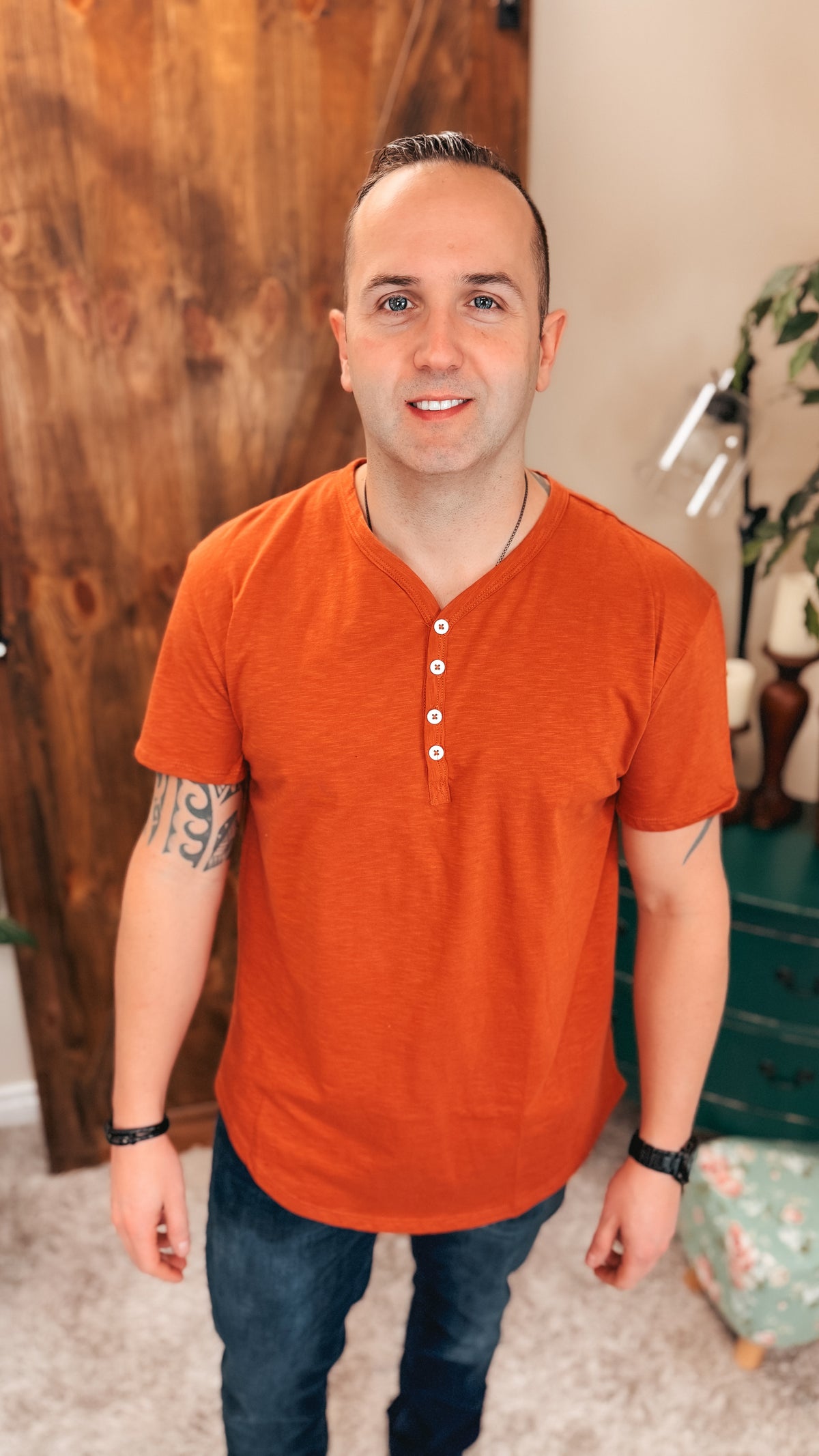 James Henley Tee: Camel