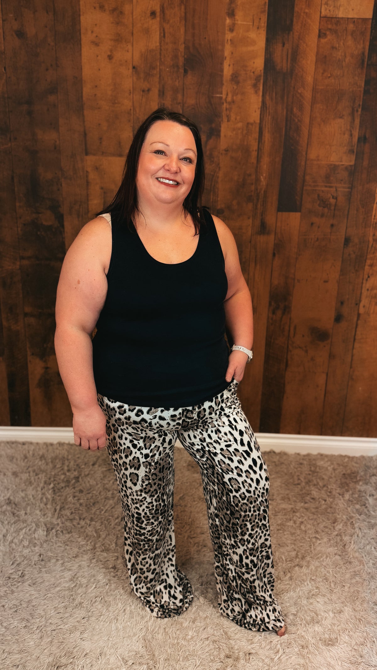 Monica Leopard Pants