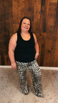 Monica Leopard Pants
