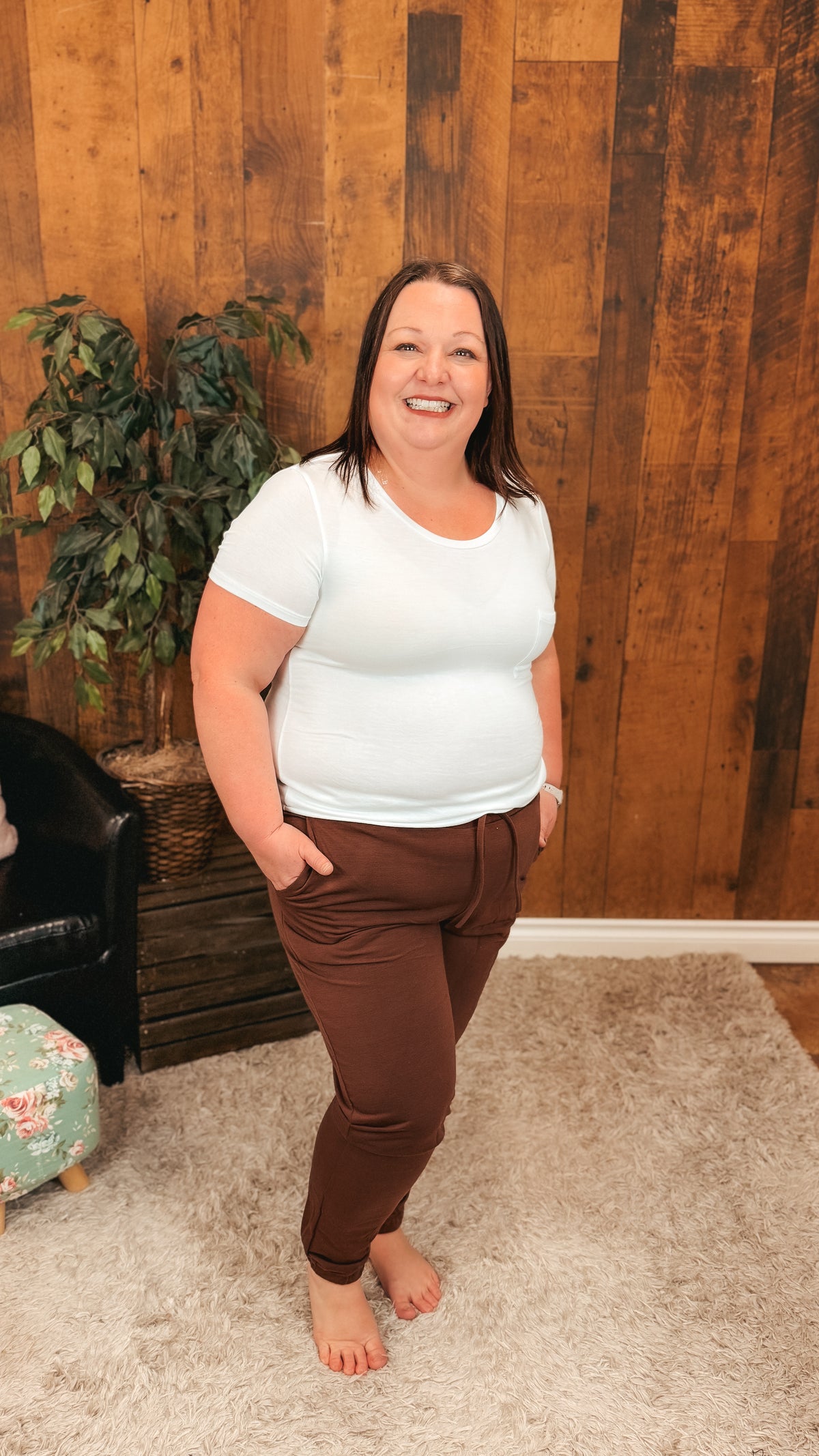 Dex Jogging Pants | Brown