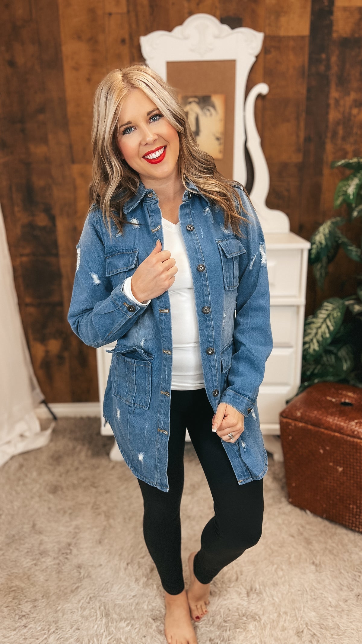 Tammy Denim Jacket | Light Blue