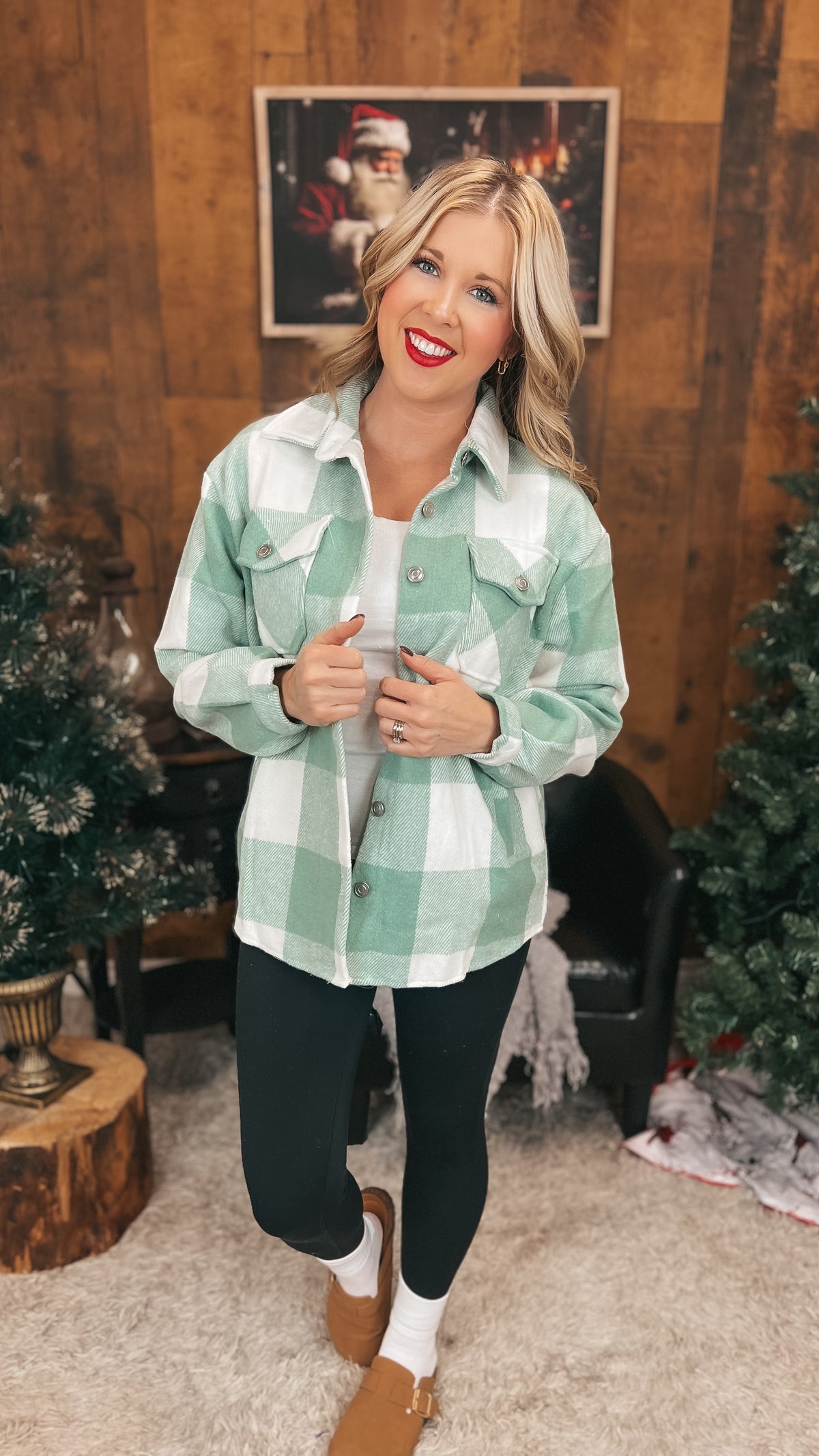 Charlotte Shacket| Mint & Cream