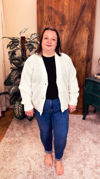 Audrey Knit Cardigan | Cream