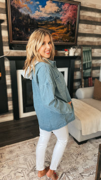 Memphis Hooded Denim Jacket
