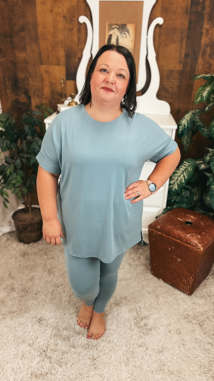 Skylar Lounge Set 2.0: Sky Grey