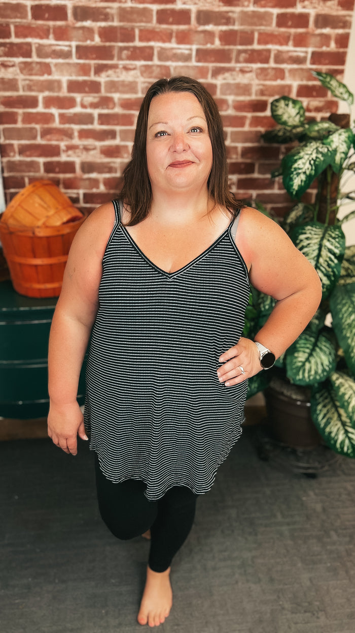Calla Tank Top | Black
