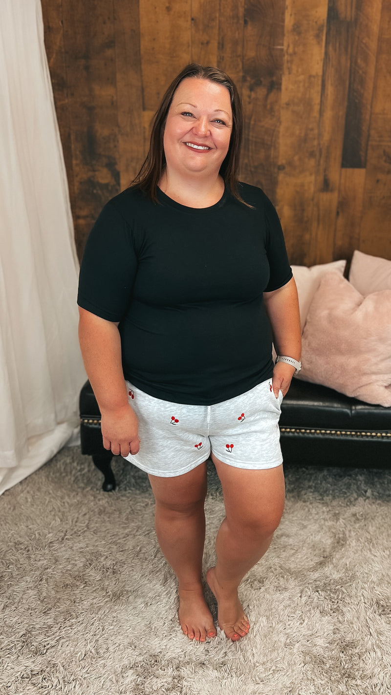 Sarah | Cherry Lounge Shorts