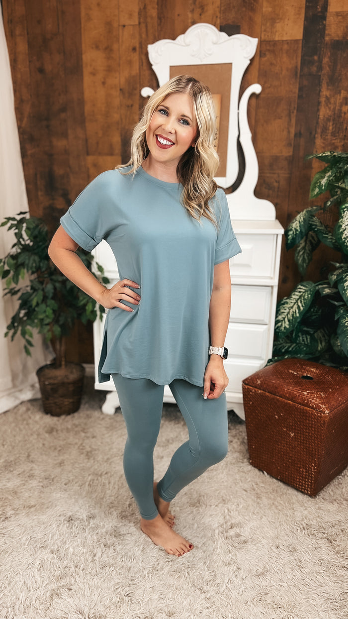 Skylar Lounge Set 2.0: Sky Grey