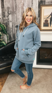 Amber Hoodie | Slate