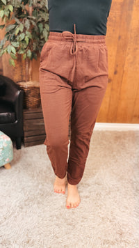 Dex Jogging Pants | Brown