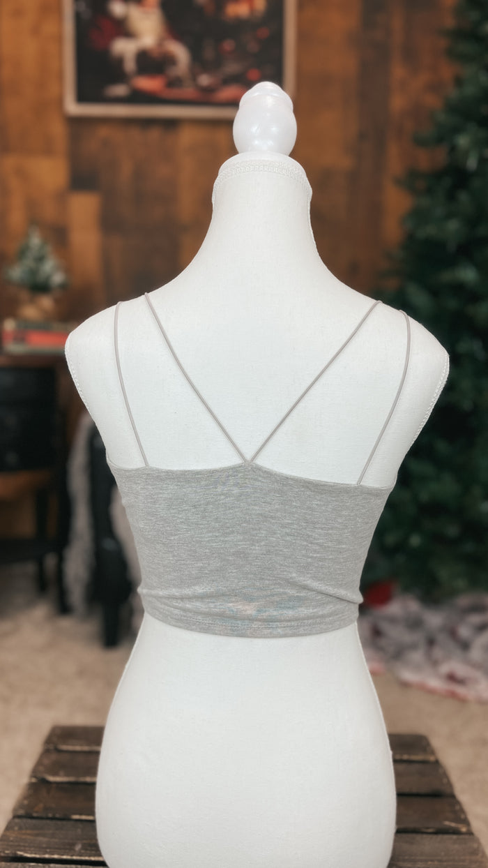 Winnie Bralette | Grey