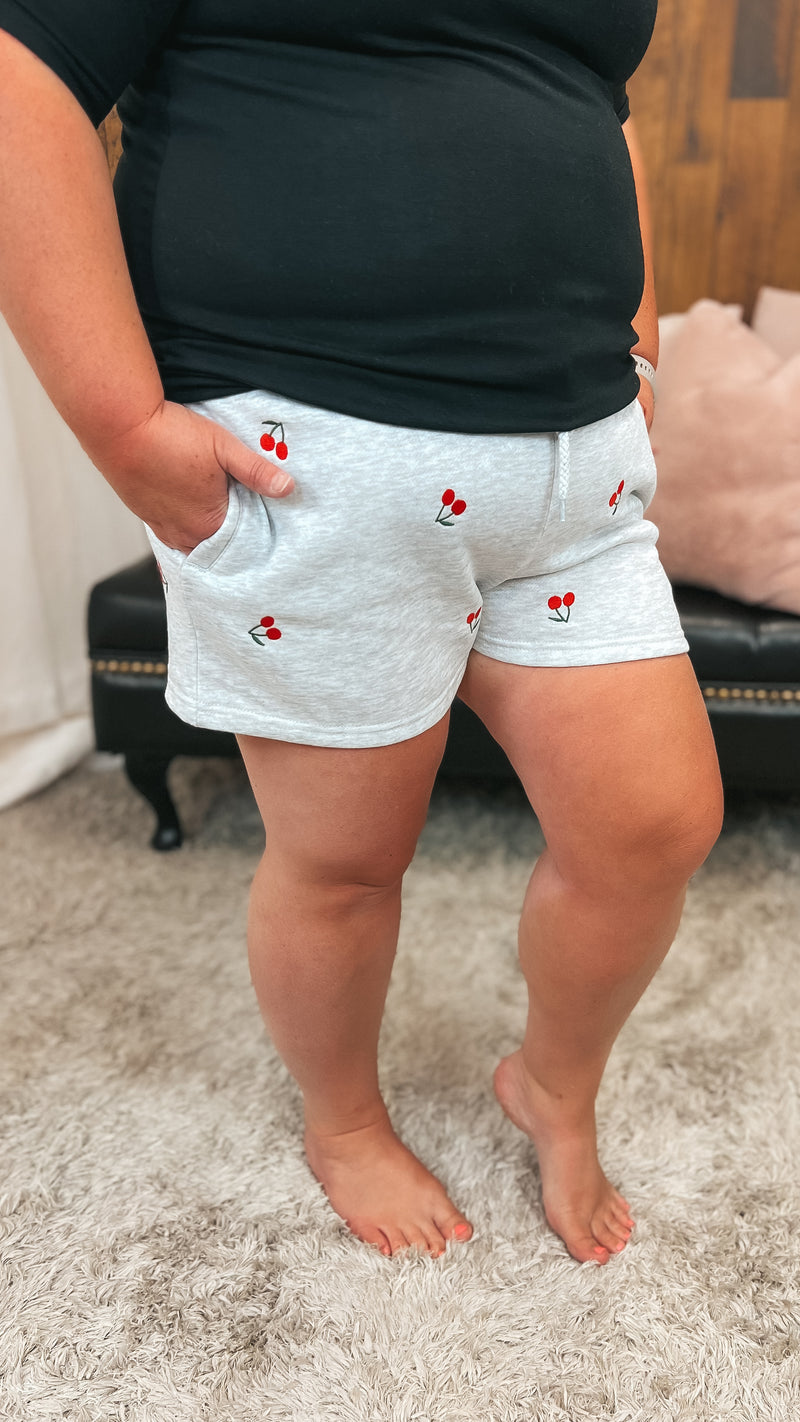 Sarah | Cherry Lounge Shorts