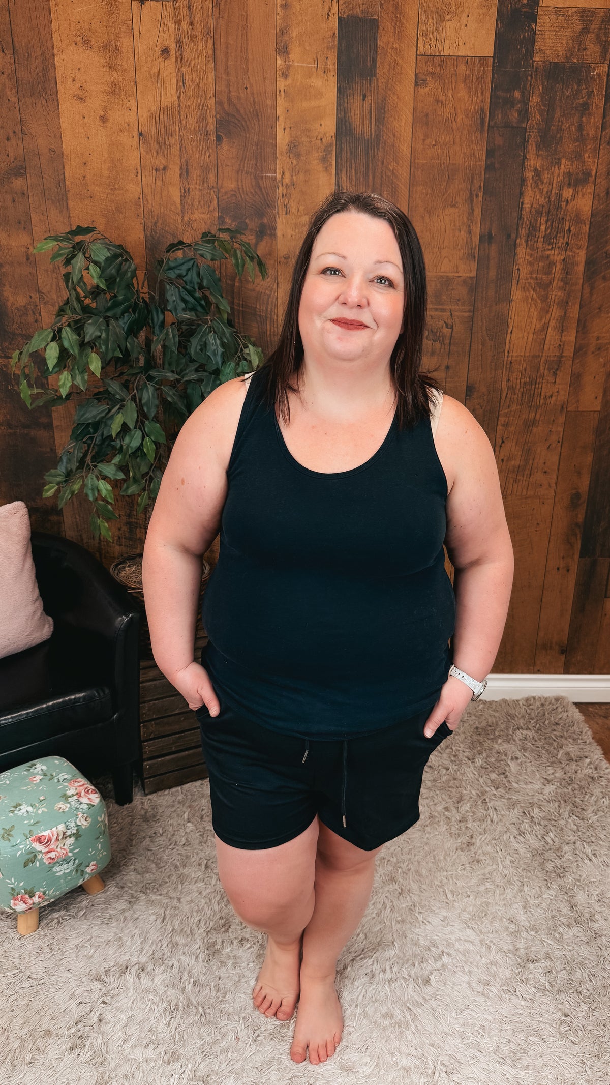 Georgina Jogging Shorts | Black