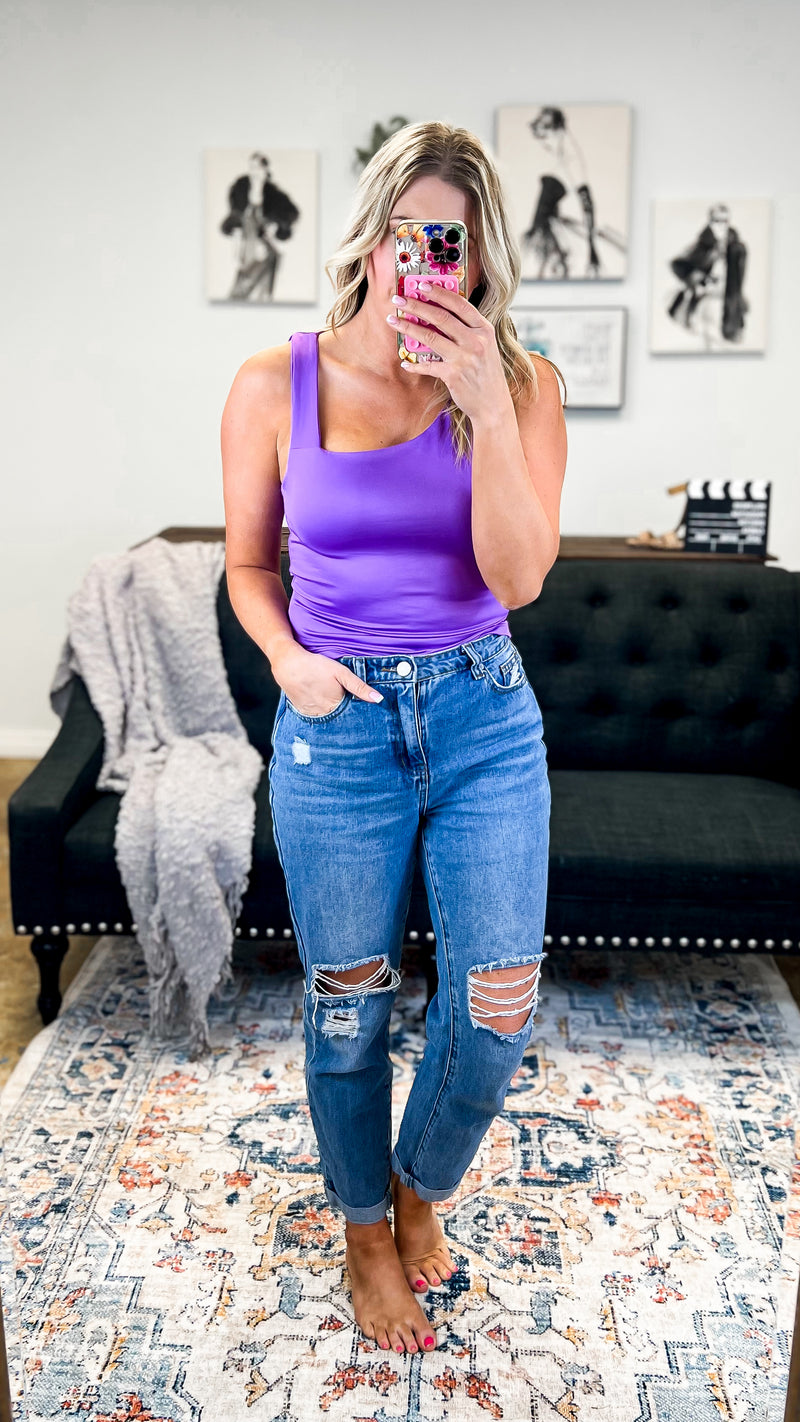 Emma Tank Top: Purple *SALE*