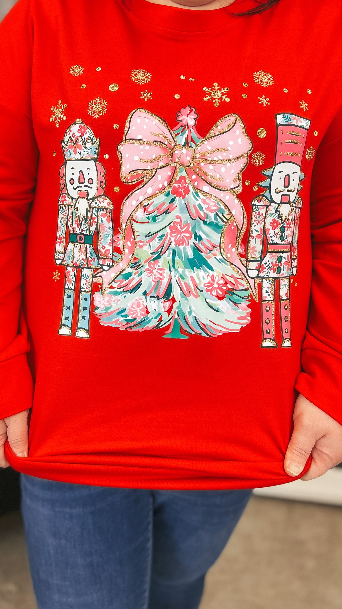Nutcracker Christmas Sweater | Red