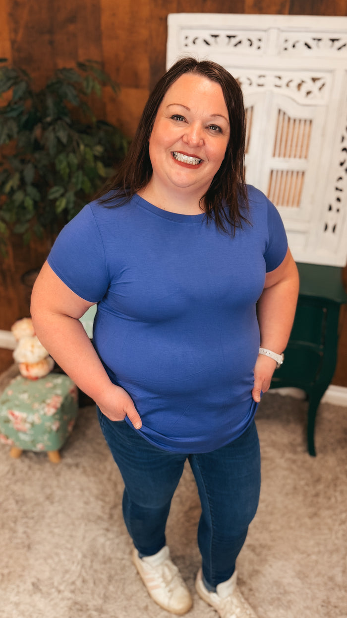 Morgan Basic Tee | Marlin