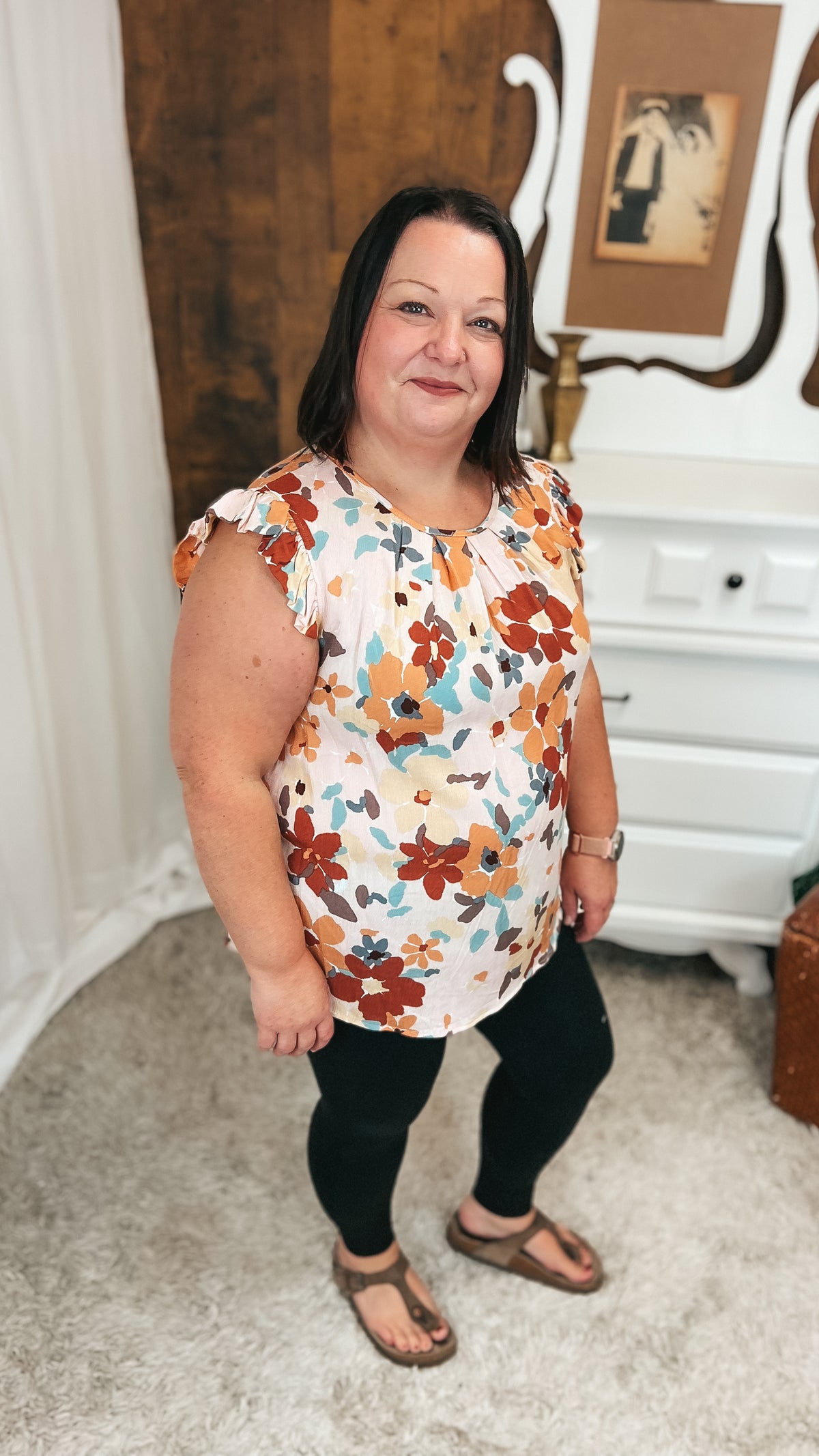 Eileen Floral Blouse | Blush