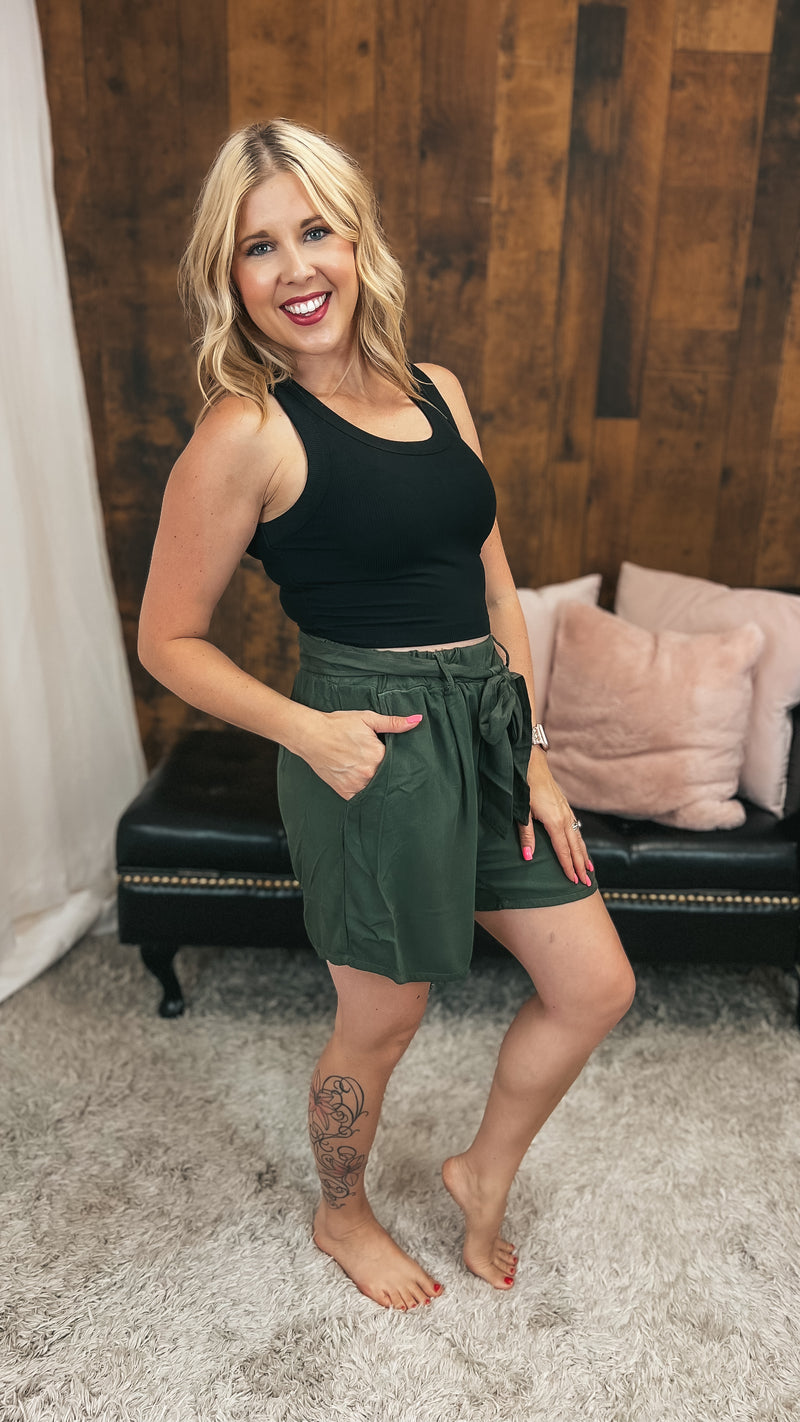 Karlee Shorts | Olive